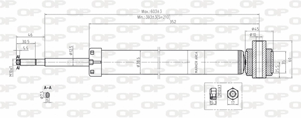 Shock Absorber (SAB8079.32)
