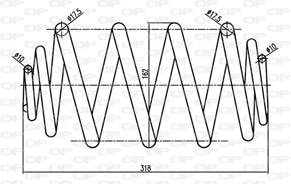 Suspension Spring (CSR9345.00)