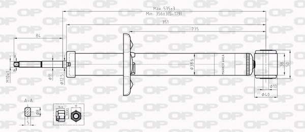 Shock Absorber (SAB8199.12)