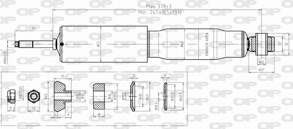 Shock Absorber (SAB8380.31)