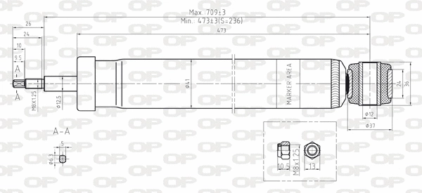 Shock Absorber (SAB8065.32)