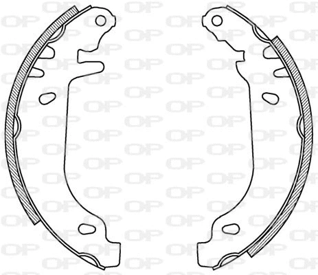 Brake Shoe Set (BSA2088.00)
