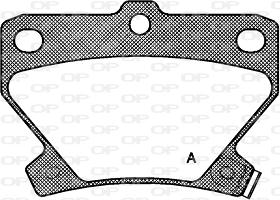 Brake Pad Set, disc brake (BPA0741.02)