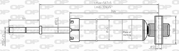 Shock Absorber (SAB8629.32)