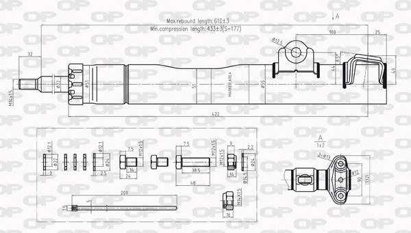 Shock Absorber (SAB8222.31)