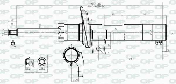 Shock Absorber (SAB8534.31)