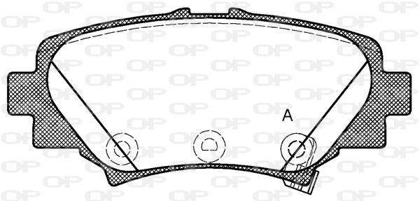 Brake Pad Set, disc brake (BPA1570.02)