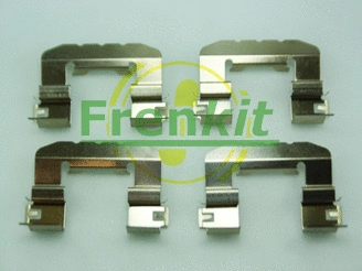 Accessory Kit, disc brake pad (900017)