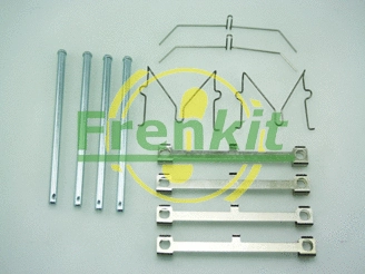 Accessory Kit, disc brake pad (901701)