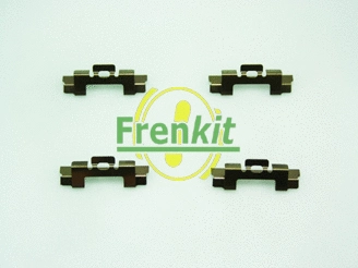 Accessory Kit, disc brake pad (901027)