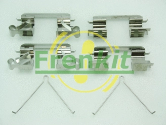 Accessory Kit, disc brake pad (901811)