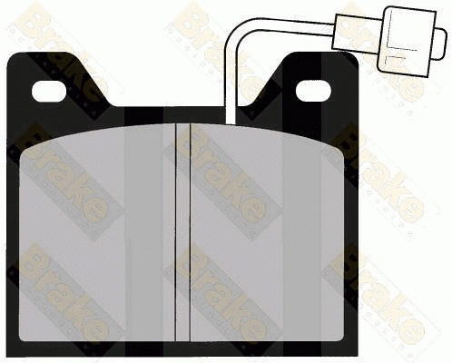 Brake Pad Set, disc brake (PA327)