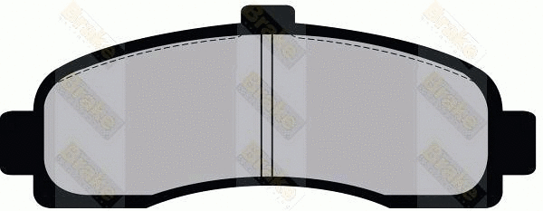 Brake Pad Set, disc brake (PA804)