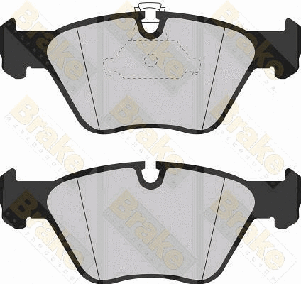 Brake Pad Set, disc brake (PA1121)
