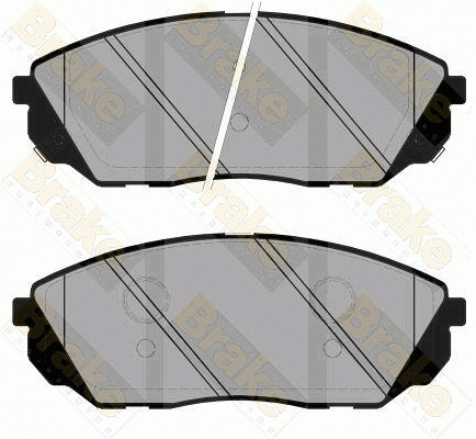 Brake Pad Set, disc brake (PA1878)