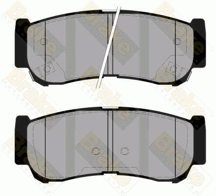 Brake Pad Set, disc brake (PA1771)