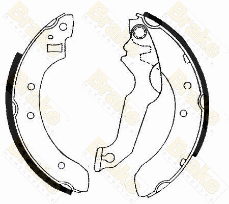 Brake Shoe Set (SH2171)