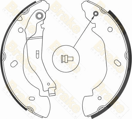 Brake Shoe Set (SH2583)