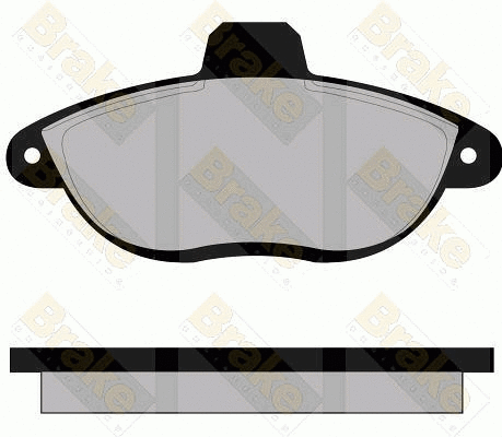 Brake Pad Set, disc brake (PA1063)