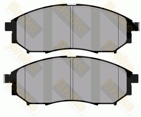 Brake Pad Set, disc brake (PA1804)