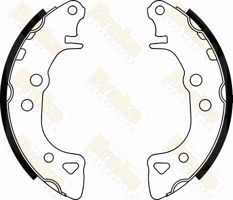 Brake Shoe Set (SH1271)