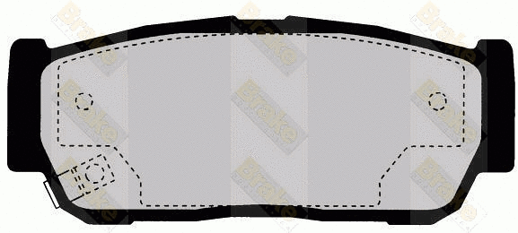 Brake Pad Set, disc brake (PA1647)