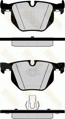 Brake Pad Set, disc brake (PA1562)