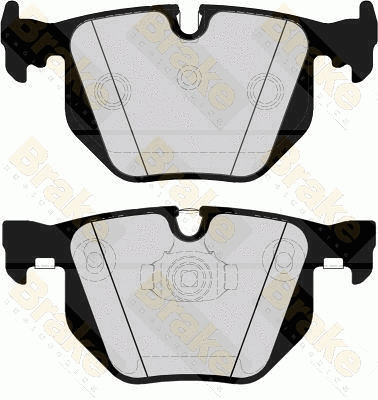 Brake Pad Set, disc brake (PA1507)