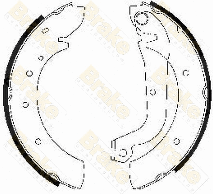Brake Shoe Set (SH1207)