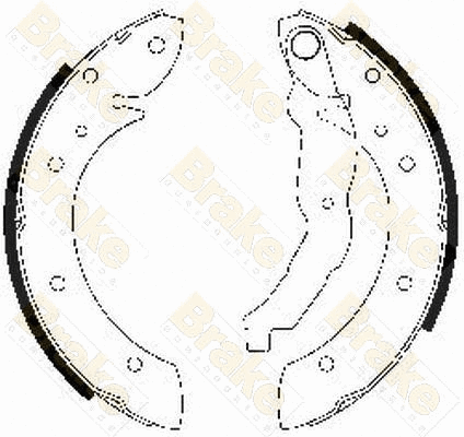 Brake Shoe Set (SH2483)