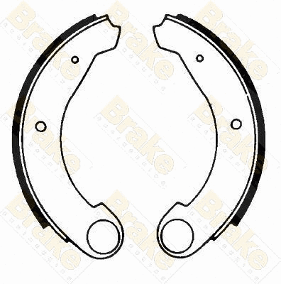 Brake Shoe Set (SH1053)