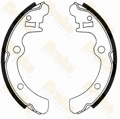 Brake Shoe Set (SH2346)