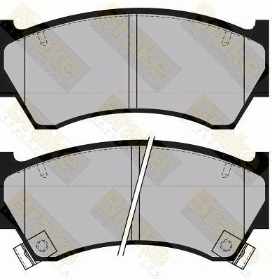Brake Pad Set, disc brake (PA1130)