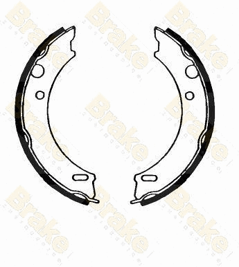 Brake Shoe Set, parking brake (SH2528)