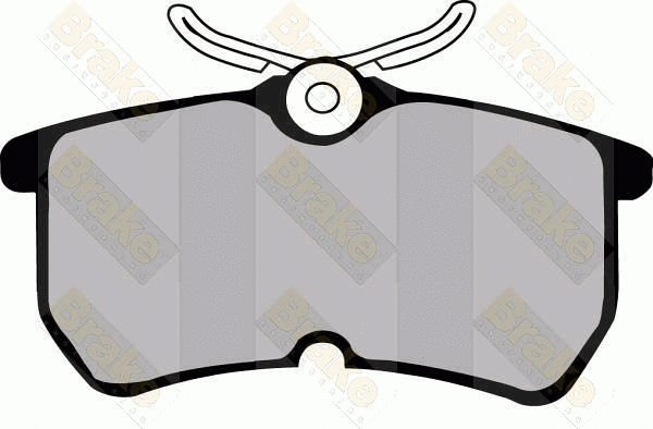 Brake Pad Set, disc brake (PA1188)