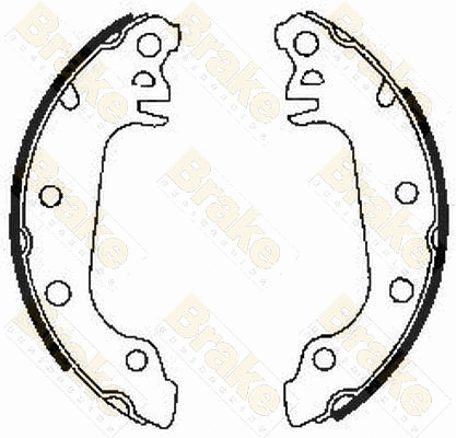Brake Shoe Set (SH2139)
