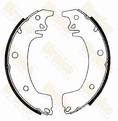 Brake Shoe Set (SH1154)