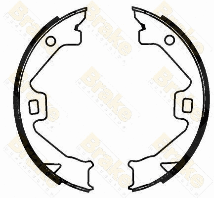Brake Shoe Set, parking brake (SH2595)