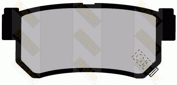Brake Pad Set, disc brake (PA1332)