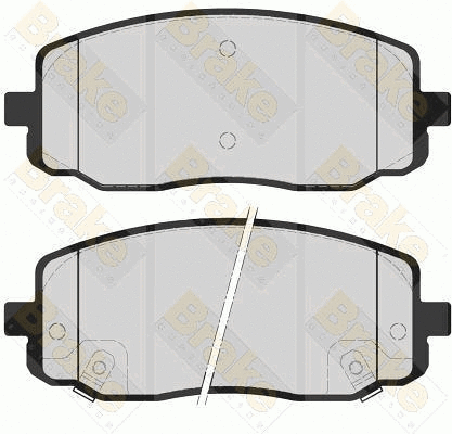 Brake Pad Set, disc brake (PA1577)