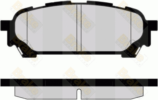 Brake Pad Set, disc brake (PA1731)