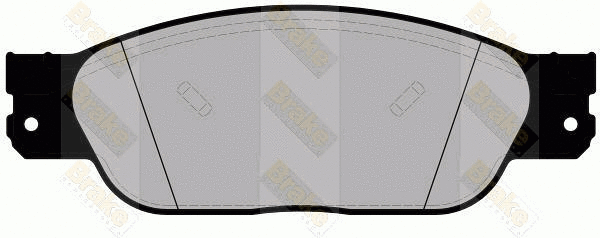 Brake Pad Set, disc brake (PA1320)