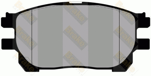 Brake Pad Set, disc brake (PA1882)
