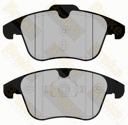 Brake Pad Set, disc brake (PA1695)