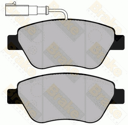 Brake Pad Set, disc brake (PA1306)