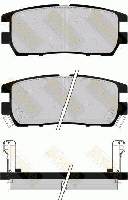 Brake Pad Set, disc brake (PA959)