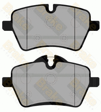 Brake Pad Set, disc brake (PA1846)