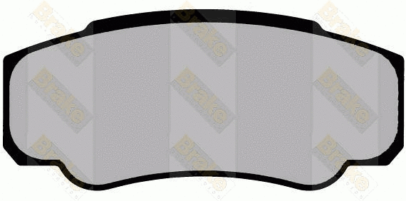 Brake Pad Set, disc brake (PA1286)
