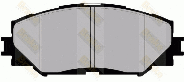 Brake Pad Set, disc brake (PA1870)