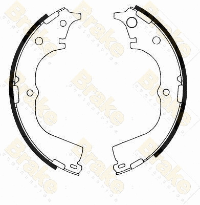 Brake Shoe Set (SH2363)